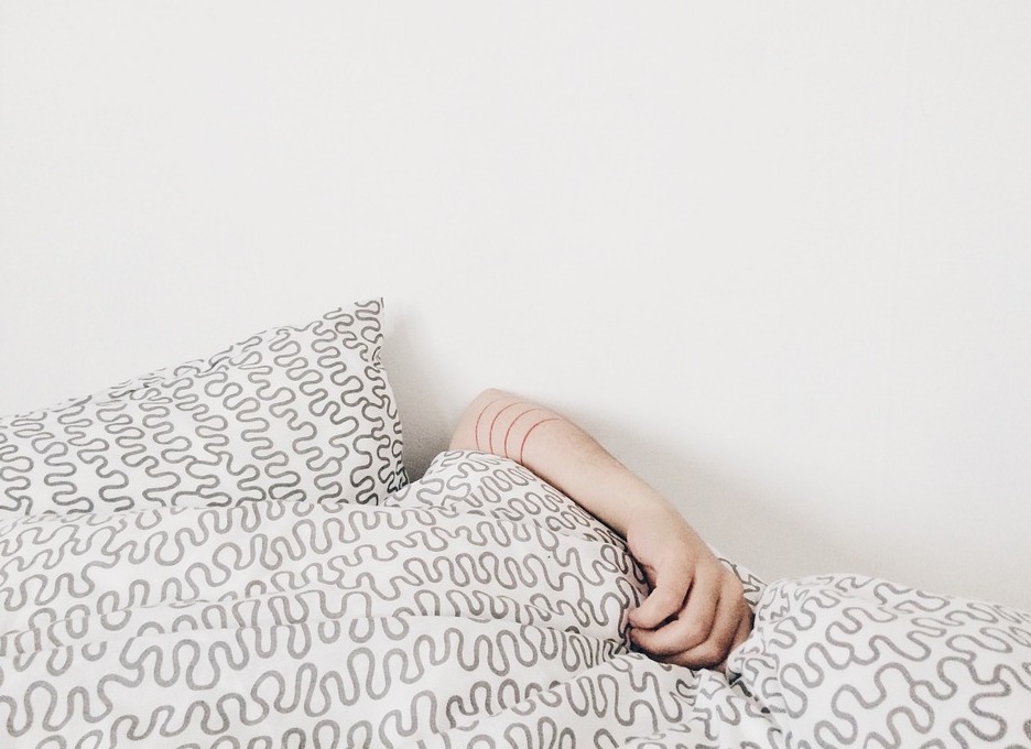woman sleeping
